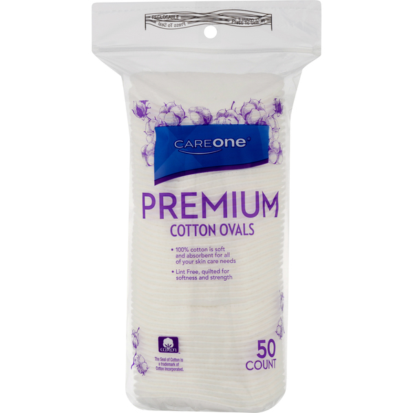 Save on CareOne Premium Cotton Ovals Order Online Delivery Giant