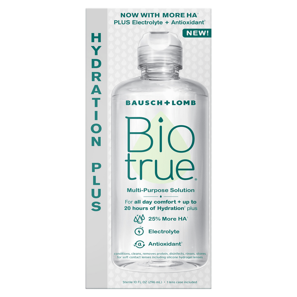 Save on Biotrue Hydration Plus MultiPurpose Contact Lens Solution