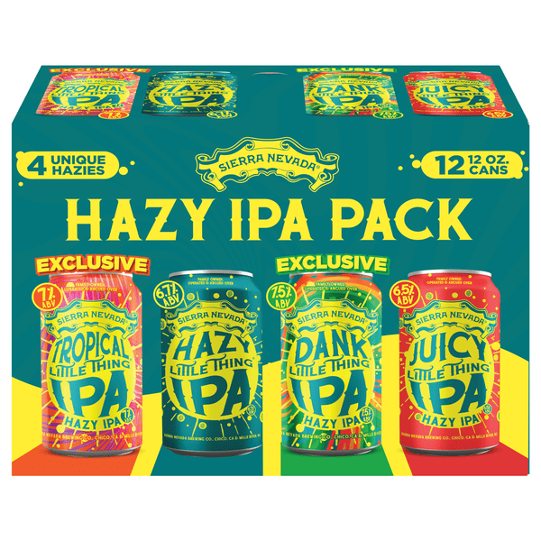 Save on Sierra Nevada Hazy IPA Varity Pack Beer 12 pk Order Online Delivery Food Lion