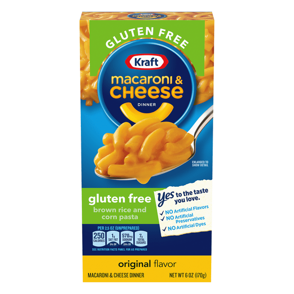 Save on Kraft Macaroni & Cheese Dinner Original Flavor Gluten Free