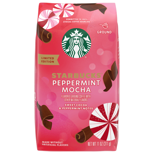 Save on Starbucks Peppermint Mocha Coffee (Ground) Order Online Delivery Stop & Shop