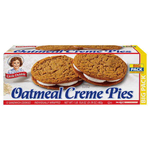 Save on Little Debbie Creme Pies Oatmeal Big Pack 12 ct Order Online