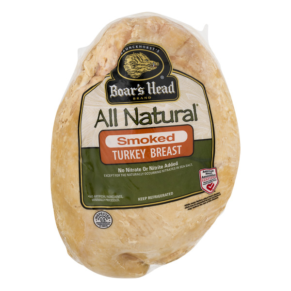 Save on Boar's Head Deli Turkey Breast Smoked All Natural (Shaved