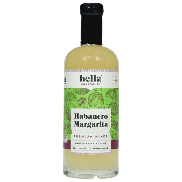 Save on Hella Cocktails Habanero Margarita Premium Mixer NonAlcoholic