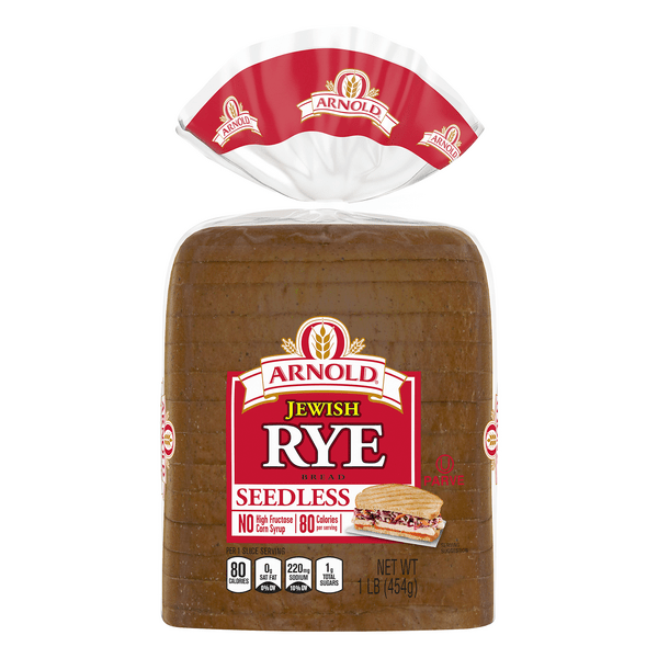 Save on Arnold Real Jewish Rye Bread Seedless Order Online Delivery Giant
