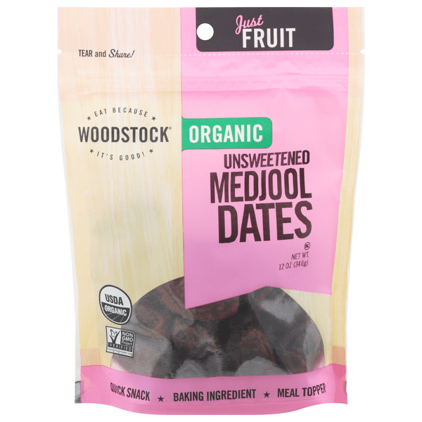 Save on Woodstock Medjool Dates Unsweetened Organic Order Online