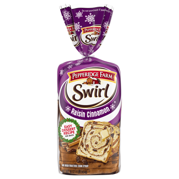 Save on Pepperidge Farm Bread Raisin Cinnamon Swirl Order Online