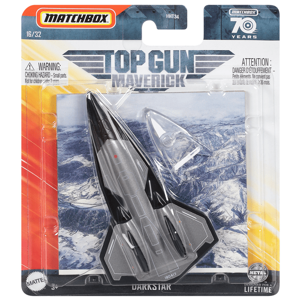 Save on Matchbox Sky Busters Top Gun Maverick Darkstar Toy Ages 3