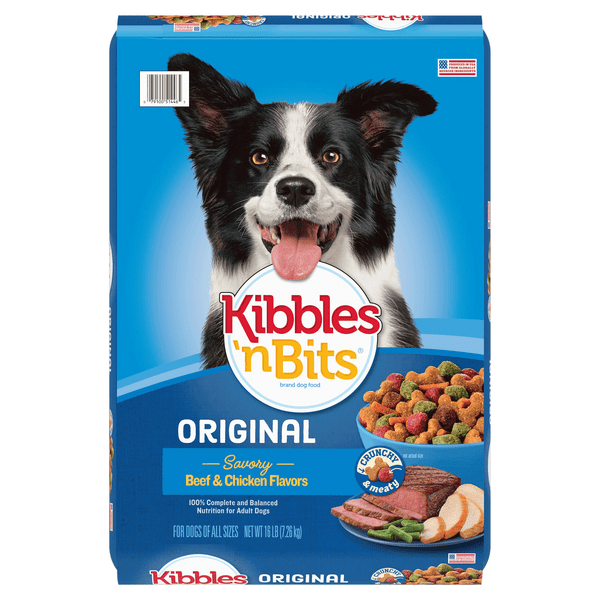 Save on Kibbles 'n Bits Dry Dog Food Original Savory Beef & Chicken Flavors Order Online