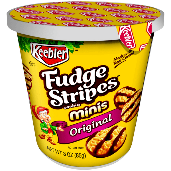 Save on Keebler Fudge Stripe Cookies Minis Orginial Order Online Delivery MARTIN'S