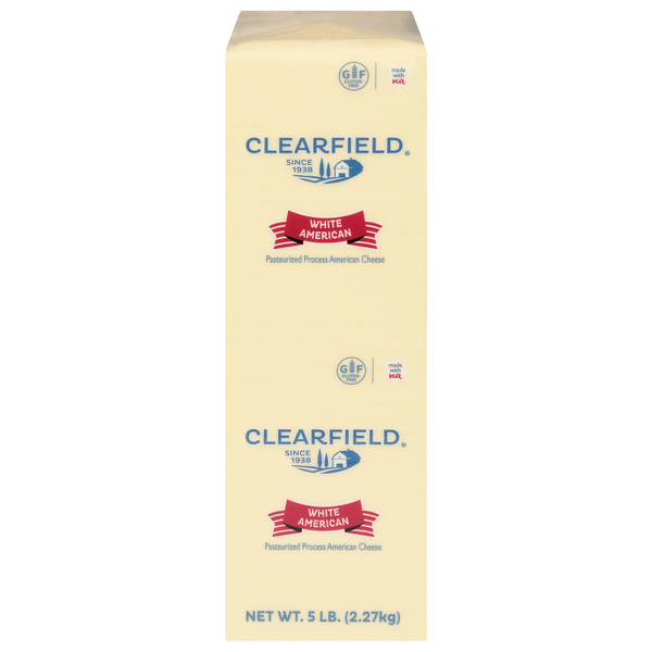 Save on Clearfield Deli American Cheese White (Regular Sliced) Order