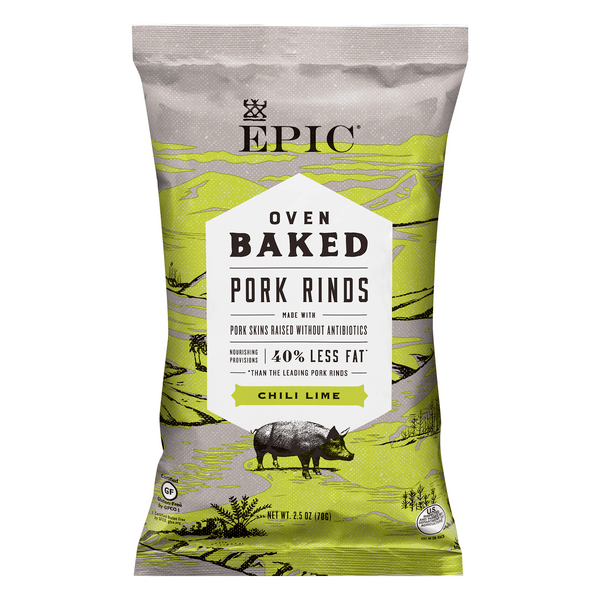 Save on EPIC Oven Baked Pork Rinds Chili Lime Gluten Free Order Online