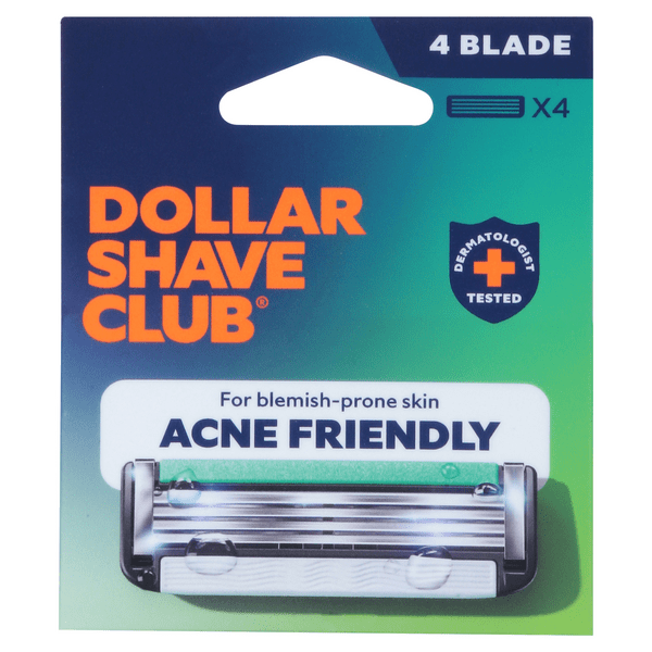 Save on Dollar Shave Club Razor 4 Blade Razor Cartridge Refills Order