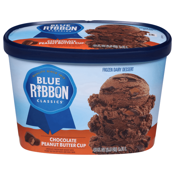 Save on Blue Ribbon Classics Chocolate Peanut Butter Cup Frozen Dairy