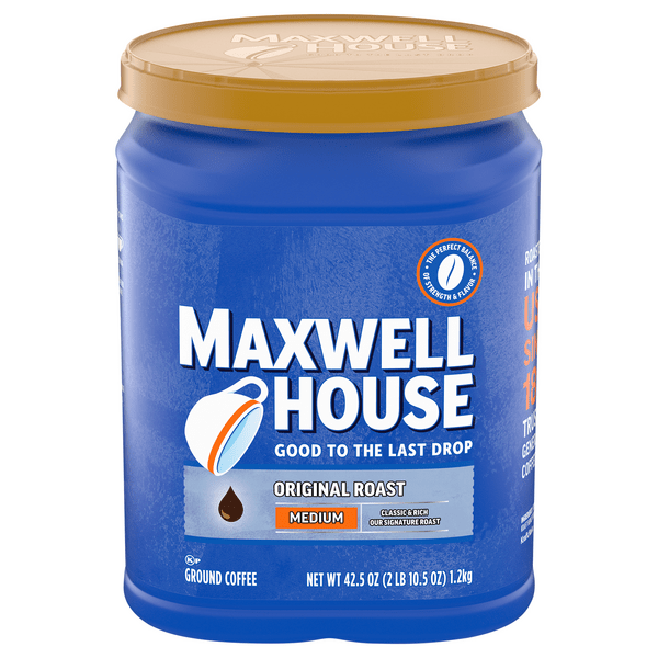 Save on Maxwell House The Original Roast Medium Coffee (Ground) Order