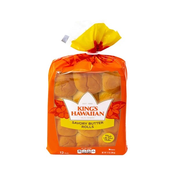 Save on King's Hawaiian Rolls Savory Butter 12 ct Order Online