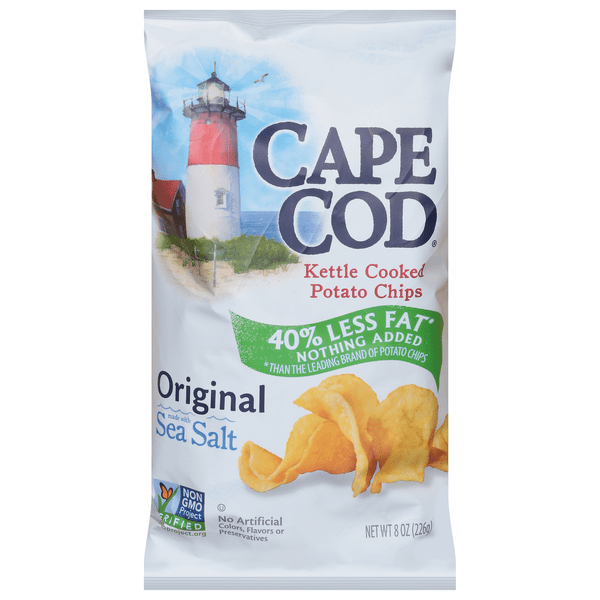 Save on Cape Cod Kettle Cooked Potato Chips Original 40 Less Fat Order