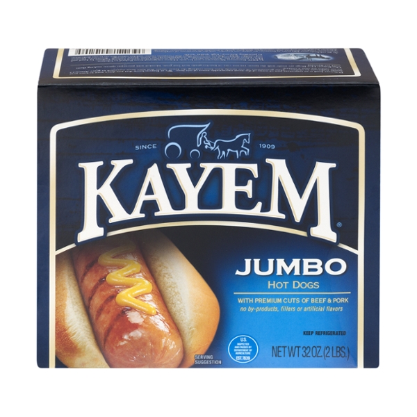 Save on Kayem Hot Dogs Jumbo Order Online Delivery Stop & Shop