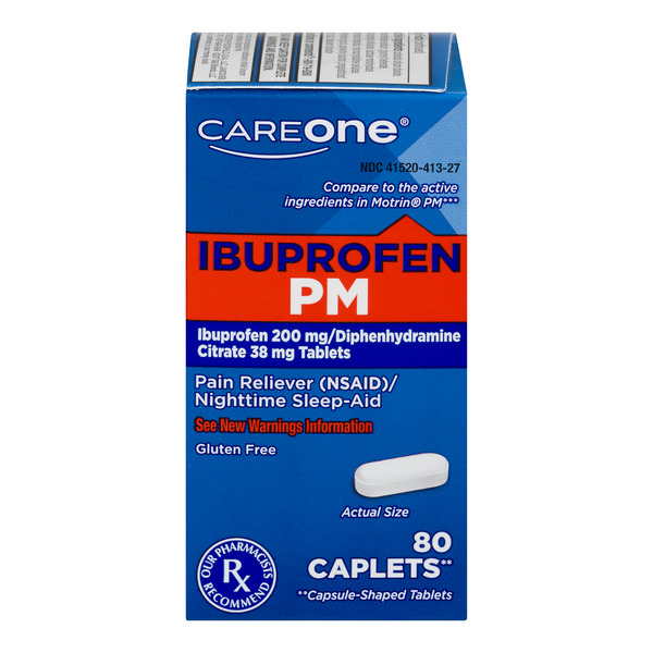 Save on CareOne Ibuprofen PM Gluten Free Order Online Delivery Giant