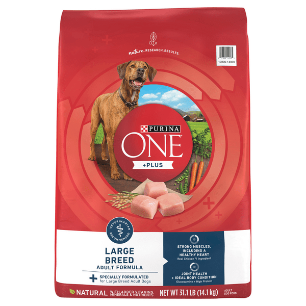 Save on Purina ONE +Plus Large Breed Adult Dry Dog Food Natural Order