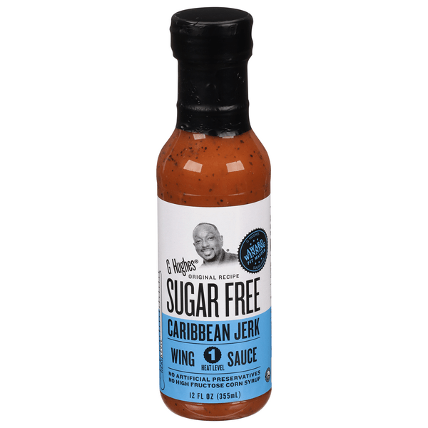 Save on G Hughes Wing Sauce Caribbean Jerk Sugar Free Order Online