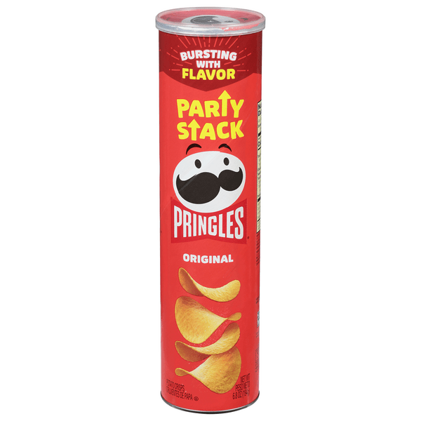 Save on Pringles Potato Crisps Chips Original Party Stack Order Online