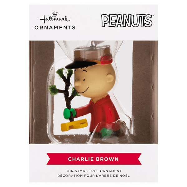 Save on Hallmark Ornament Resin Figural Charlie Brown with Tree Order Online Delivery Stop & Shop