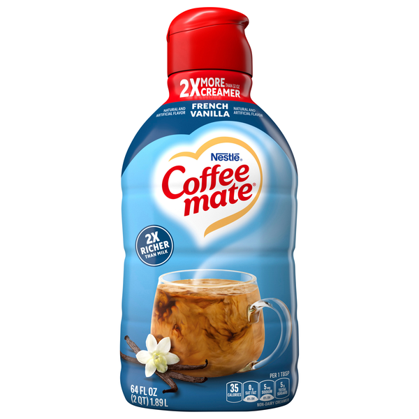 Save on Nestle Coffeemate French Vanilla Flavored Coffee Creamer Order