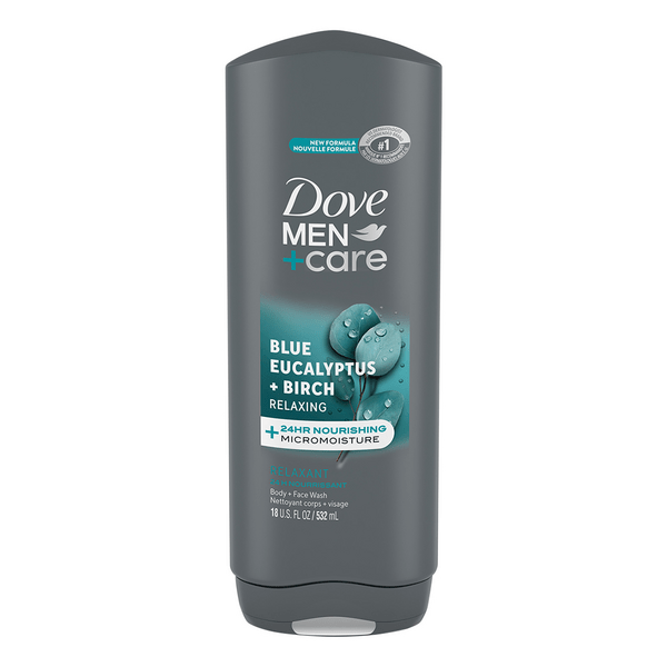 Save on Dove Men + Care Body & Face Wash Blue Eucalyptus Order Online