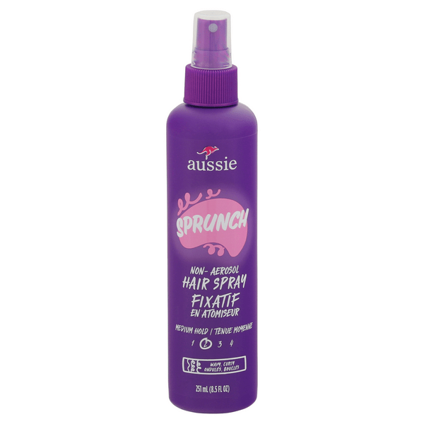 Save on Aussie Sprunch NonAerosol Hair Spray Fixatif Order Online Delivery GIANT