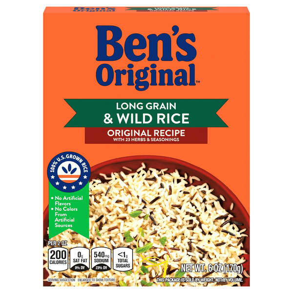 Save on Ben's Original Long Grain & Wild Rice Original Recipe Order