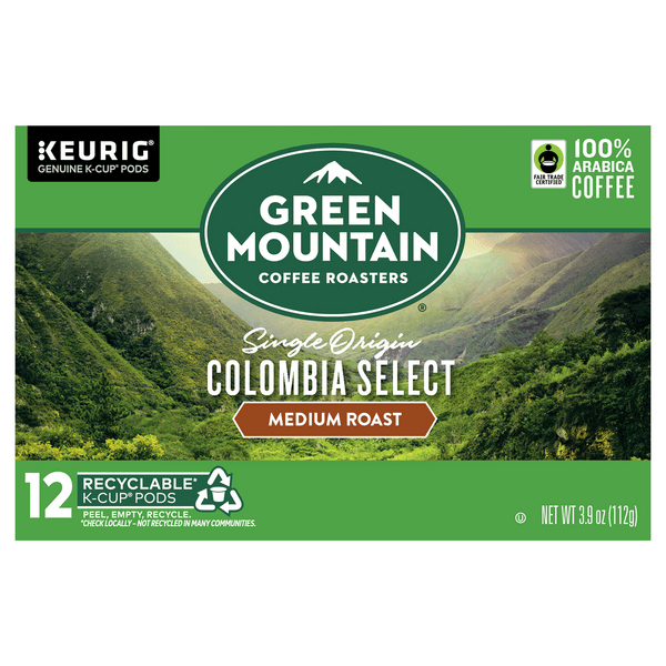 Save on Green Mountain Colombian Fair Trade Select Medium Roast Coffee