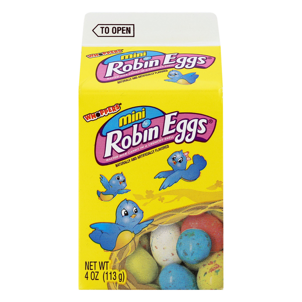 Save on WHOPPERS Mini Robin Eggs Malted Milk Candy Order Online