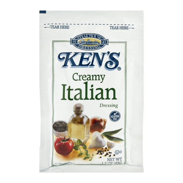 Save on Ken's Dressing Creamy Italian Single Serve Order Online
