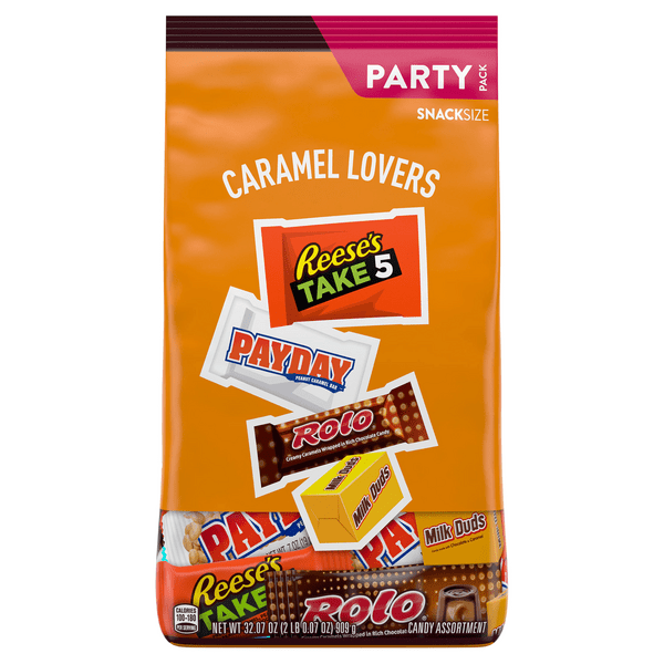 Save on Hershey's Caramel Lovers Candy Assortment Snack Size Party Pack