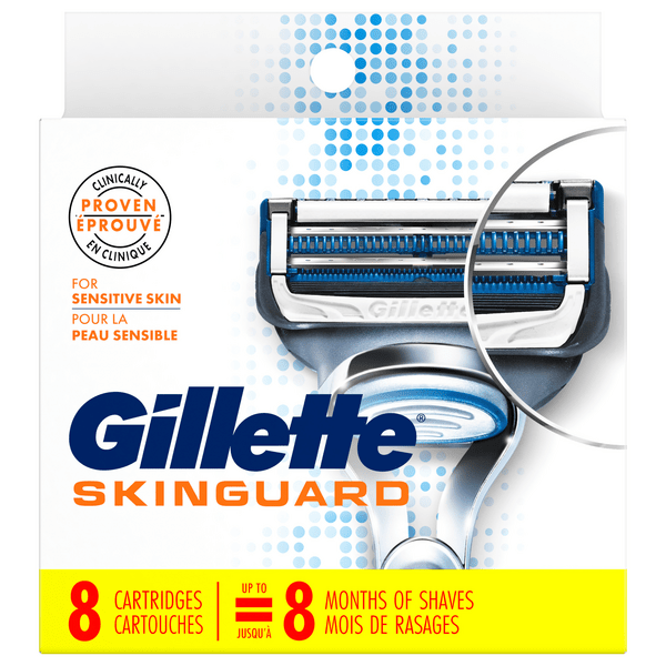 Save on Gillette SkinGuard Men's Razor Blade Refills for Sensitive Skin Order Online Delivery