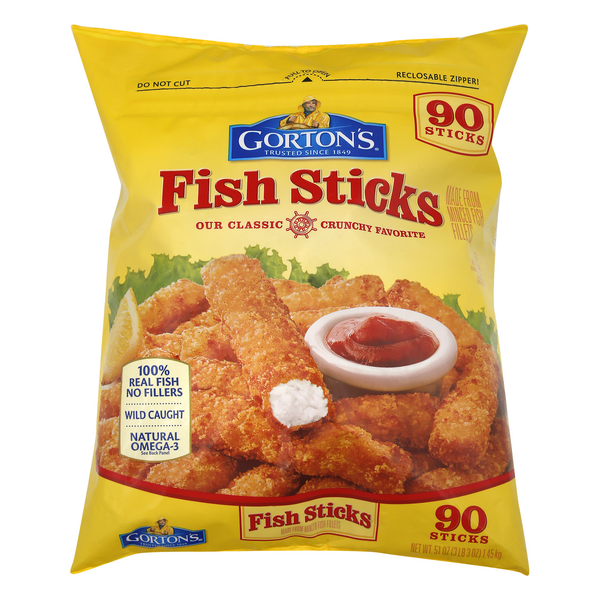 Gorton S Fish Sticks Nutrition Info Bios Pics