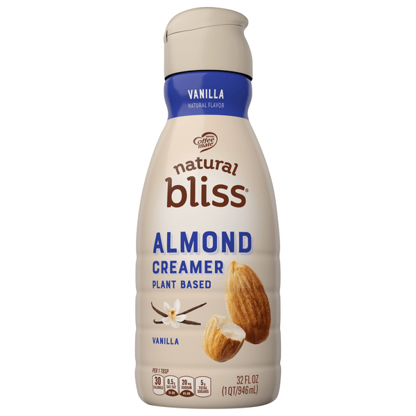 Save on Coffee mate Natural Bliss PlantBased Vanilla Flavored Almondmilk Creamer Order Online