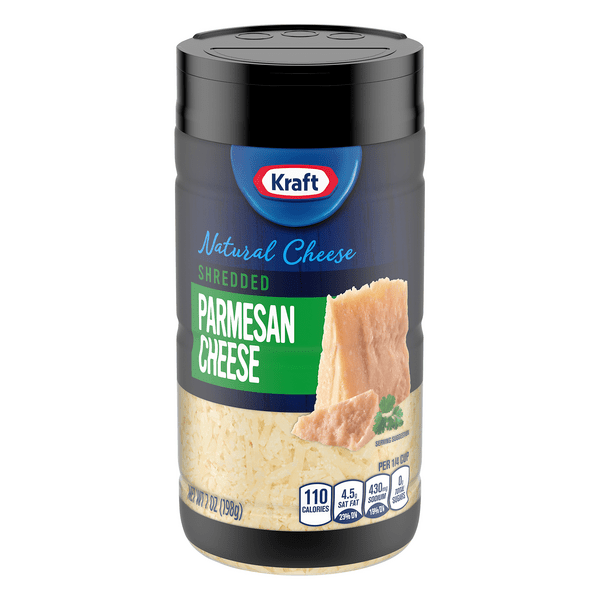 Save on Kraft Parmesan Cheese Shredded Order Online Delivery MARTIN'S