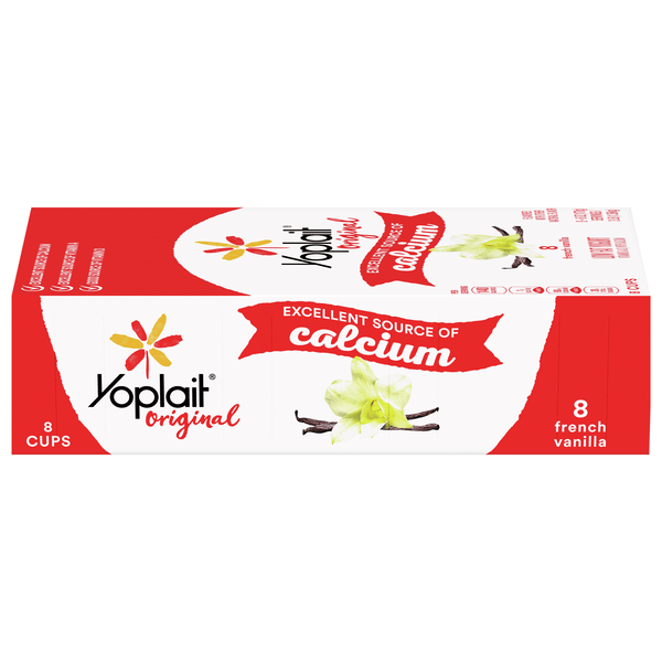 Save on Yoplait Original Low Fat French Vanilla Yogurt Cup 8 ct Order