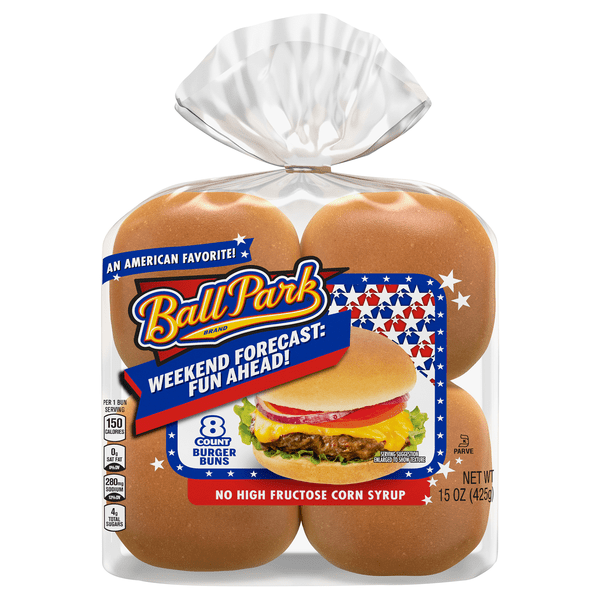 Save on Ball Park Burger Buns 8 ct Order Online Delivery Giant