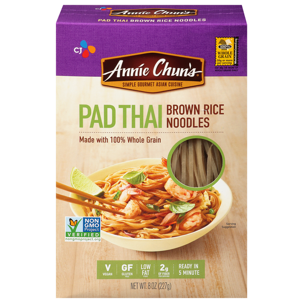 Save on Annie Chun's Pad Thai Brown Rice Noodles Whole Grain Gluten