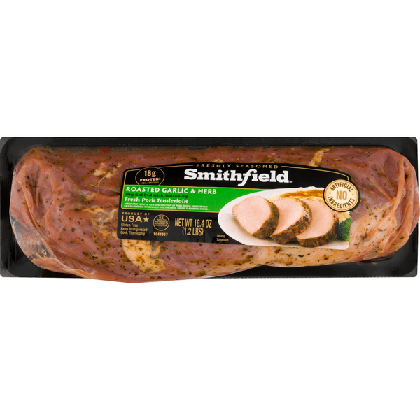 Save on Smithfield Marinated Pork Tenderloin Garlic & Herb Order Online