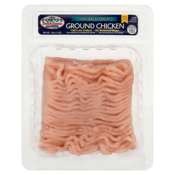 Save on Bell & Evans Air Chilled Ground Chicken Breast Meat 98 Lean