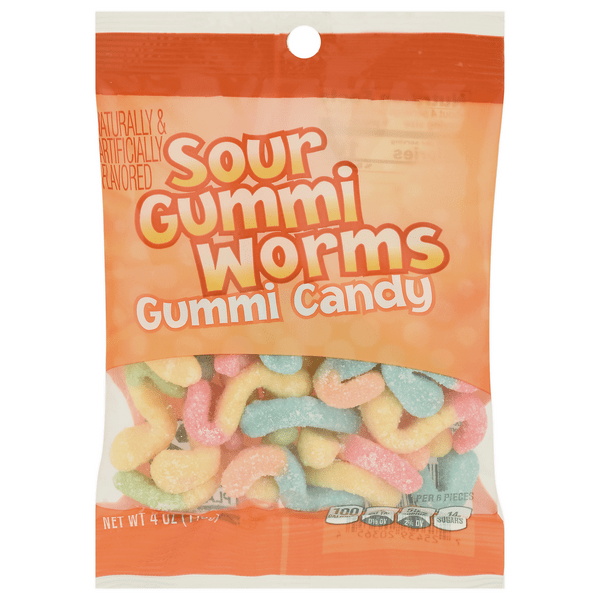 Save on Giant Sour Gummi Worms Candy Order Online Delivery Giant