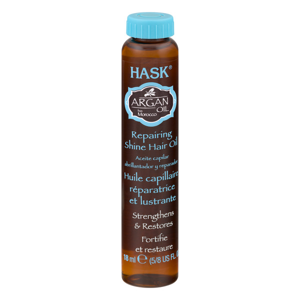 Save on Hask Argan Oil Repairing Shine Hair Oil Order Online Delivery Giant