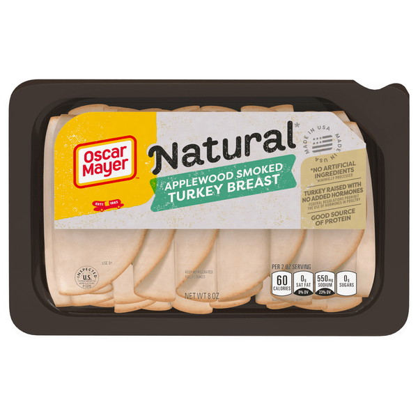 Save on Oscar Mayer Natural Applewood Smoked Turkey Breast Sliced Order