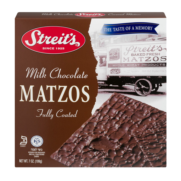 Save on Streit's Egg Matzo Milk Chocolate Order Online Delivery Stop