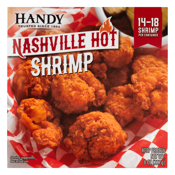 Save on Handy Shrimp Nashville Hot 1418 ct Order Online Delivery