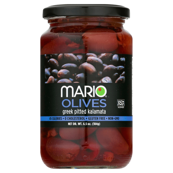 Save on Mario Kalamata Olives Greek Pitted Order Online Delivery Food